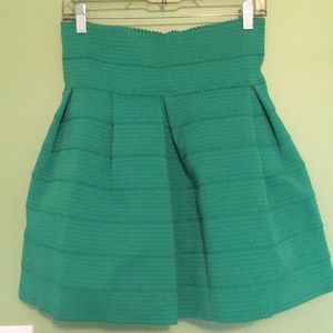 H&M Green Skirt